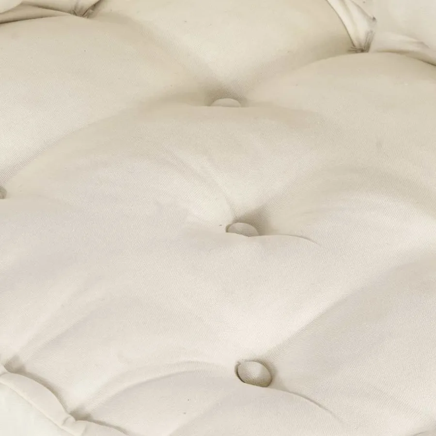 Canapé modulaire crème 70x70x54 tissu - 10