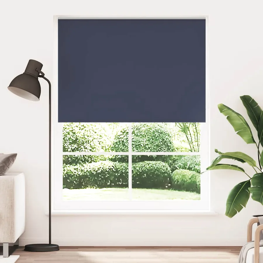 Store enrouleur occultant 164,4 x 230 cm, largeur du tissu 160 cm, coloris marine