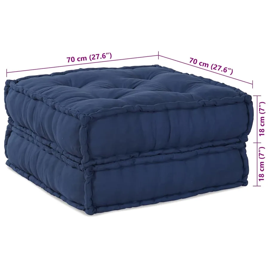 Unité de canapé modulaire Indigo 70 x 70 x 36 cm Tissu - 10