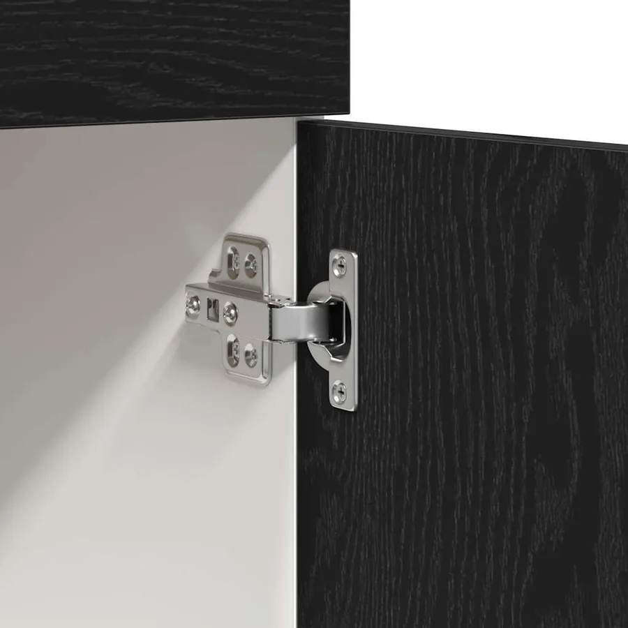 Armoire suspendue avec tiroir Chêne noir 60 x 46 x 81,5 cm - 9