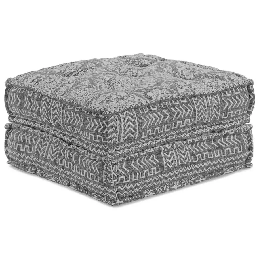Unité de canapé modulaire 2 pcs Gris clair 140 x 70 x 36 cm - 4