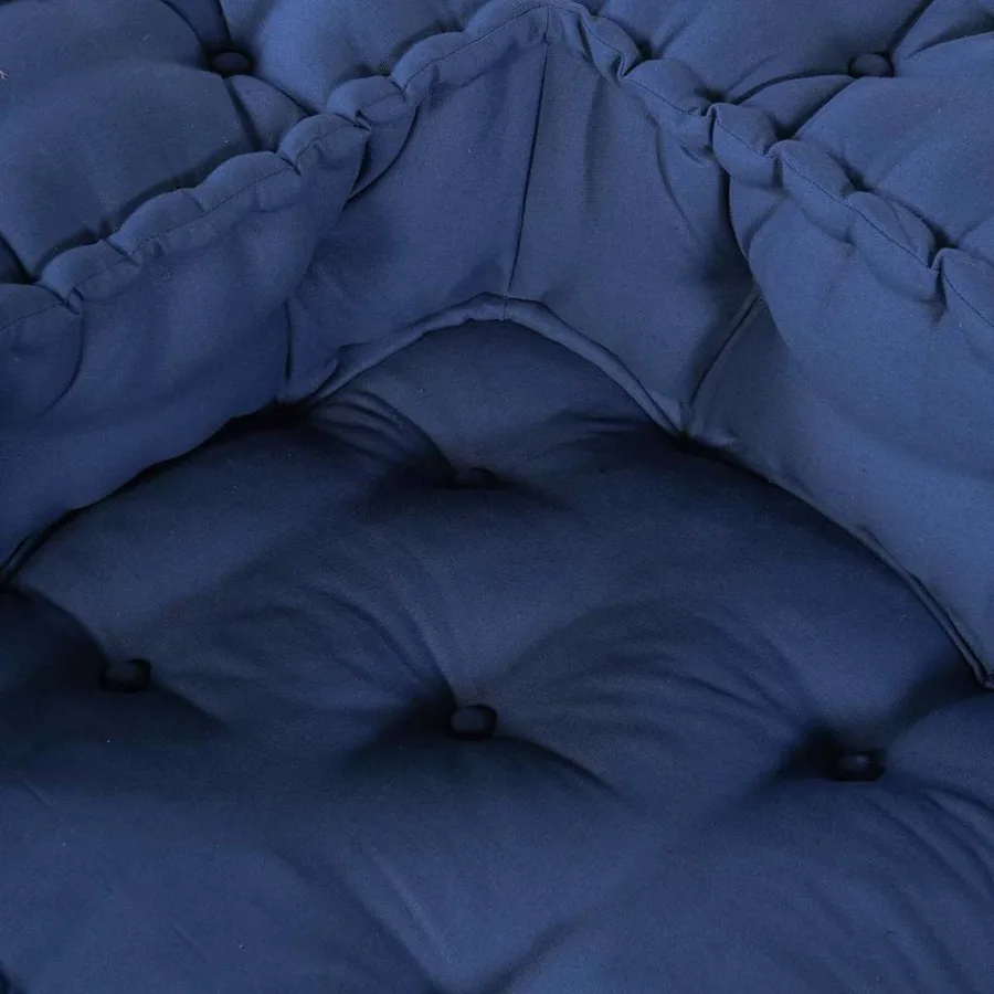 Unité de canapé modulaire 4 pcs Indigo Tissu - 11