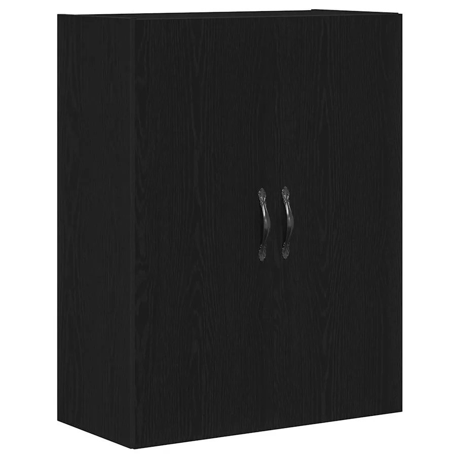 Meuble mural Chêne noir 69,5 x 34 x 180 cm Bois d'ingénierie - 2