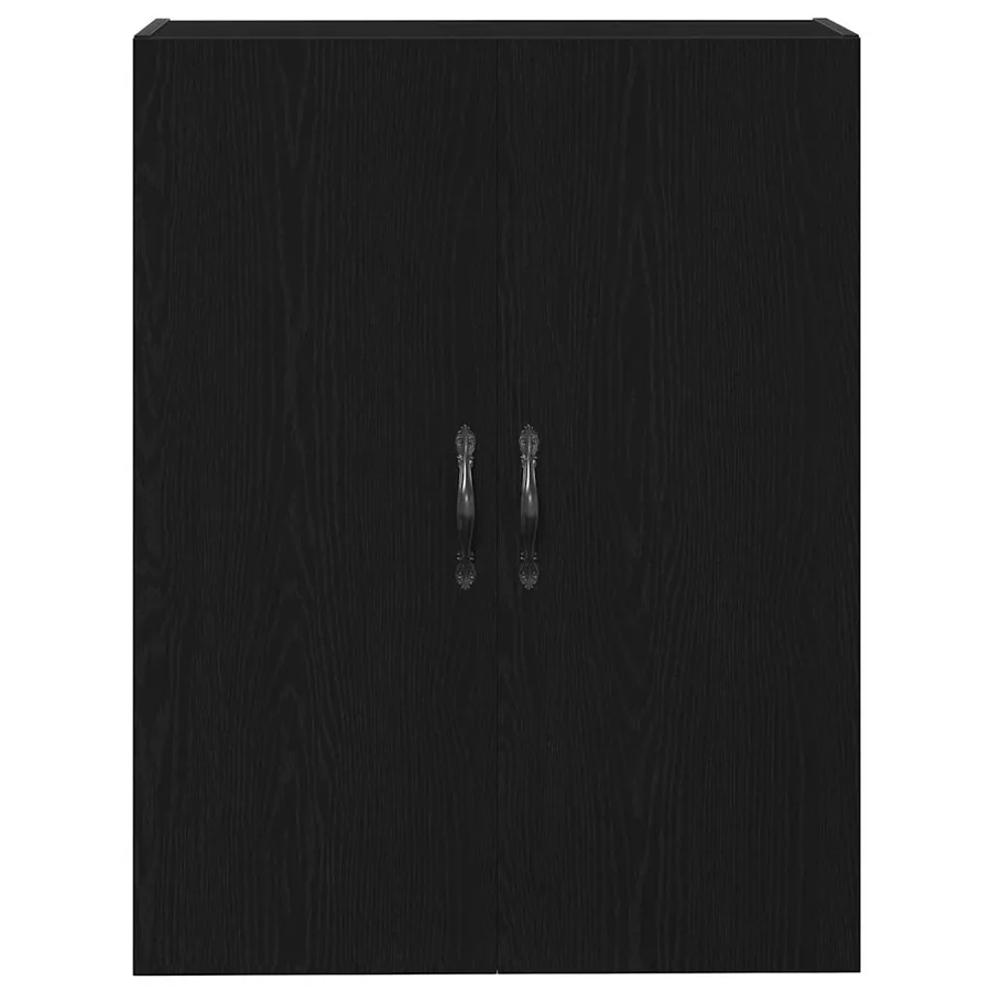 Meuble mural Chêne noir 69,5 x 34 x 180 cm Bois d'ingénierie - 6