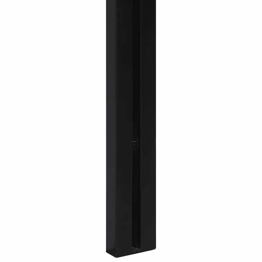 Tête de lit 180 cm bois massif manguier et fer - 9