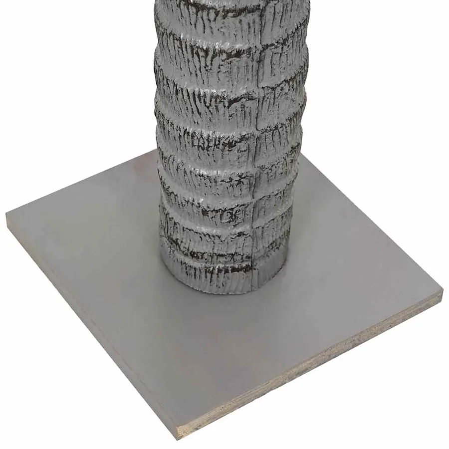 Palmier artificiel 6 feuilles 100 cm vert - 3