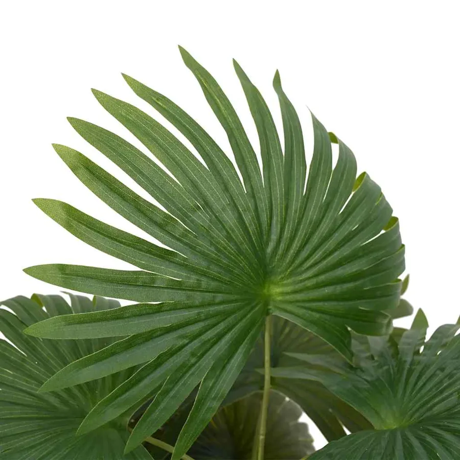 Palmier artificiel 9 feuilles 65 cm vert - 2