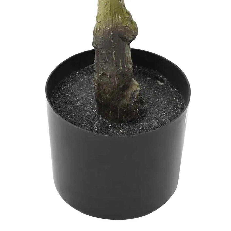 Ficus artificiel 30 feuilles 125 cm vert - 3