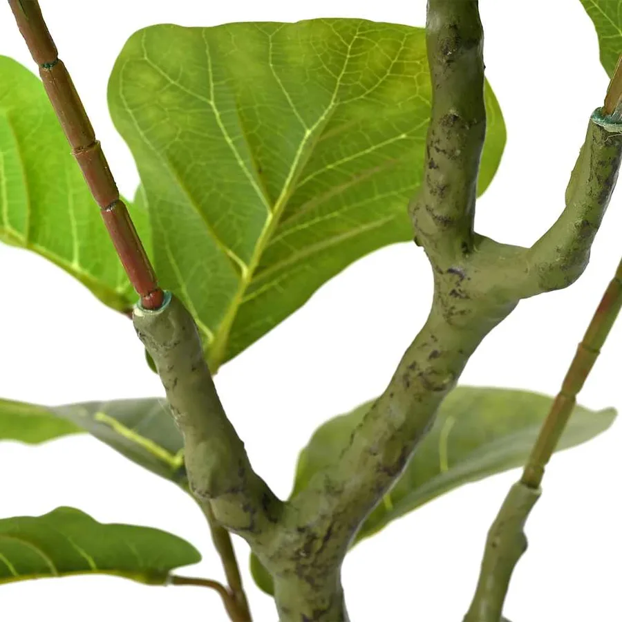 Ficus artificiel 30 feuilles 125 cm vert - 4