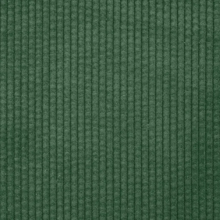 Canapé-chaise accoudoirs vert foncé 54 cm tissu velours côtelé - 7