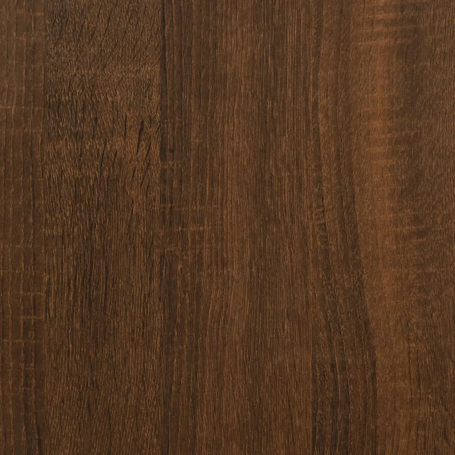 Cadre de lit sans matelas chêne marron 120x190 cm - 9