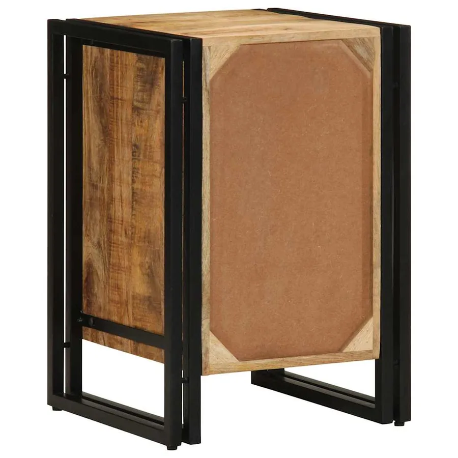 Cabinet de chevet Marron 40 x 40 x 59 cm Bois de mangue massif - 5