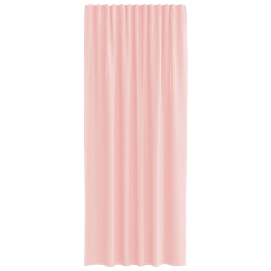 Rideaux en voile avec passe-tringles 2 pcs rose - 4