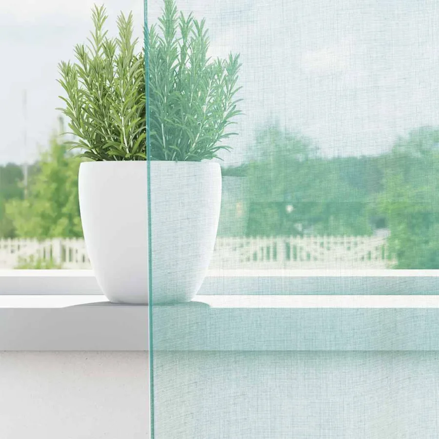 Rideaux en voile avec œillets 2 pcs turquoise - 3