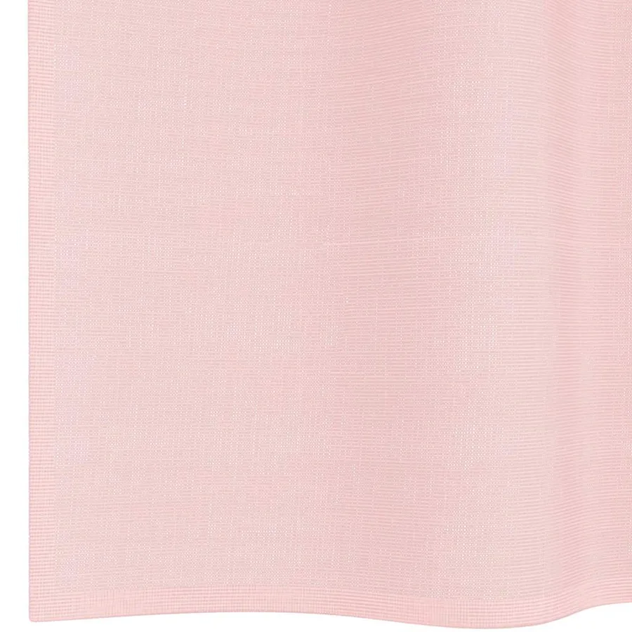 Rideaux en voile avec œillets 2 pcs rose clair 140x140 cm - 6