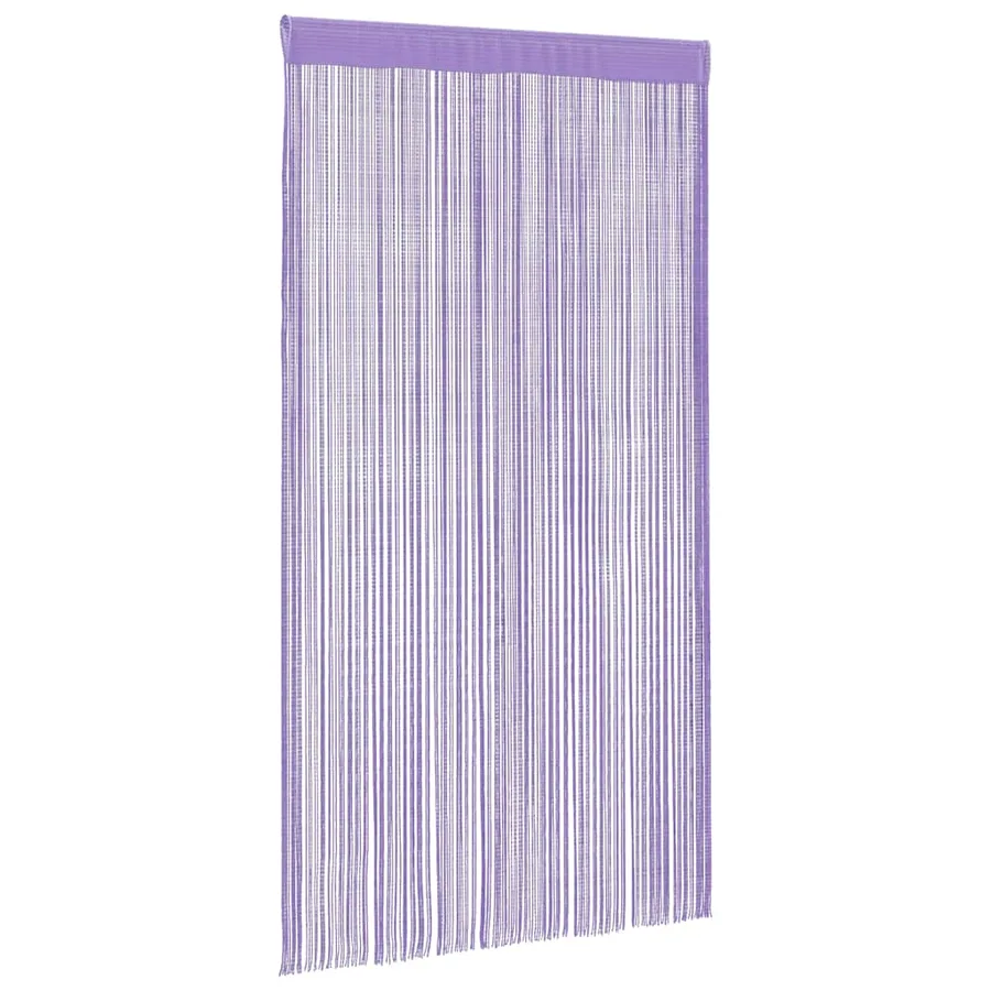 Rideau en fils 2 pcs 140 x 250 cm violet - 3