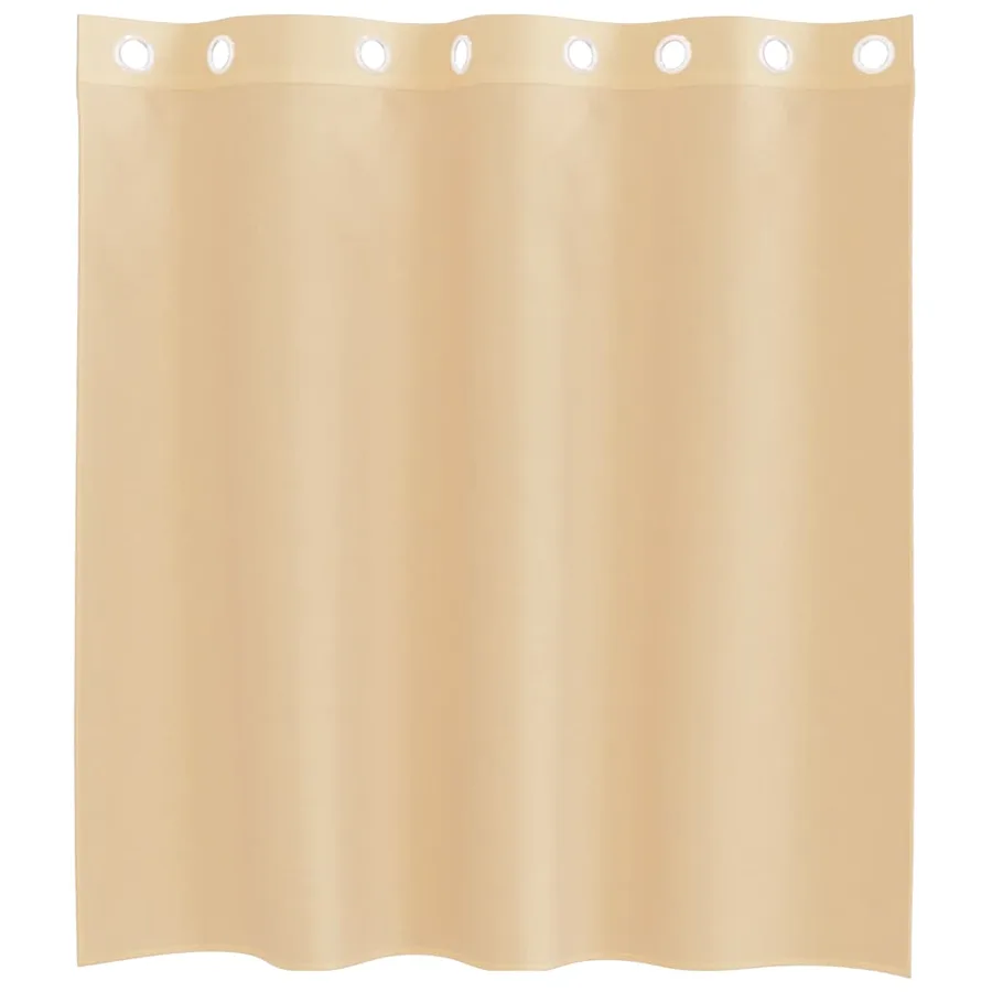 Rideaux en voile avec œillets 2 pcs sable - 4