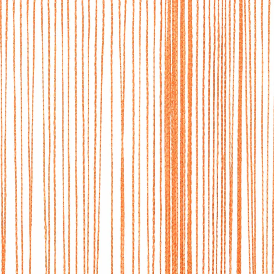 Rideaux à fils 2 pcs orange 100x250 cm - 8