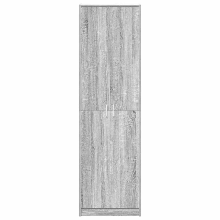 Armoire Gris Sonoma 55 x 25 x 189 cm Bois d'ingénierie - 6