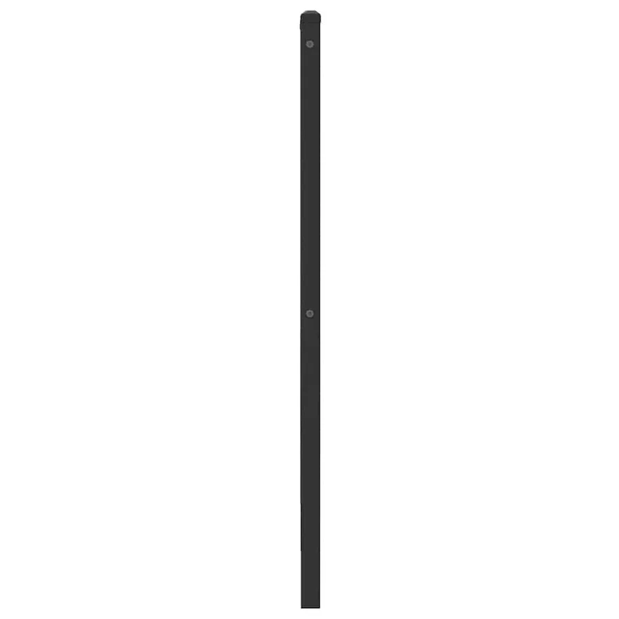 Tête de lit de remplacement chêne sonoma 140 cm bois d'ingénierie et acier - 5
