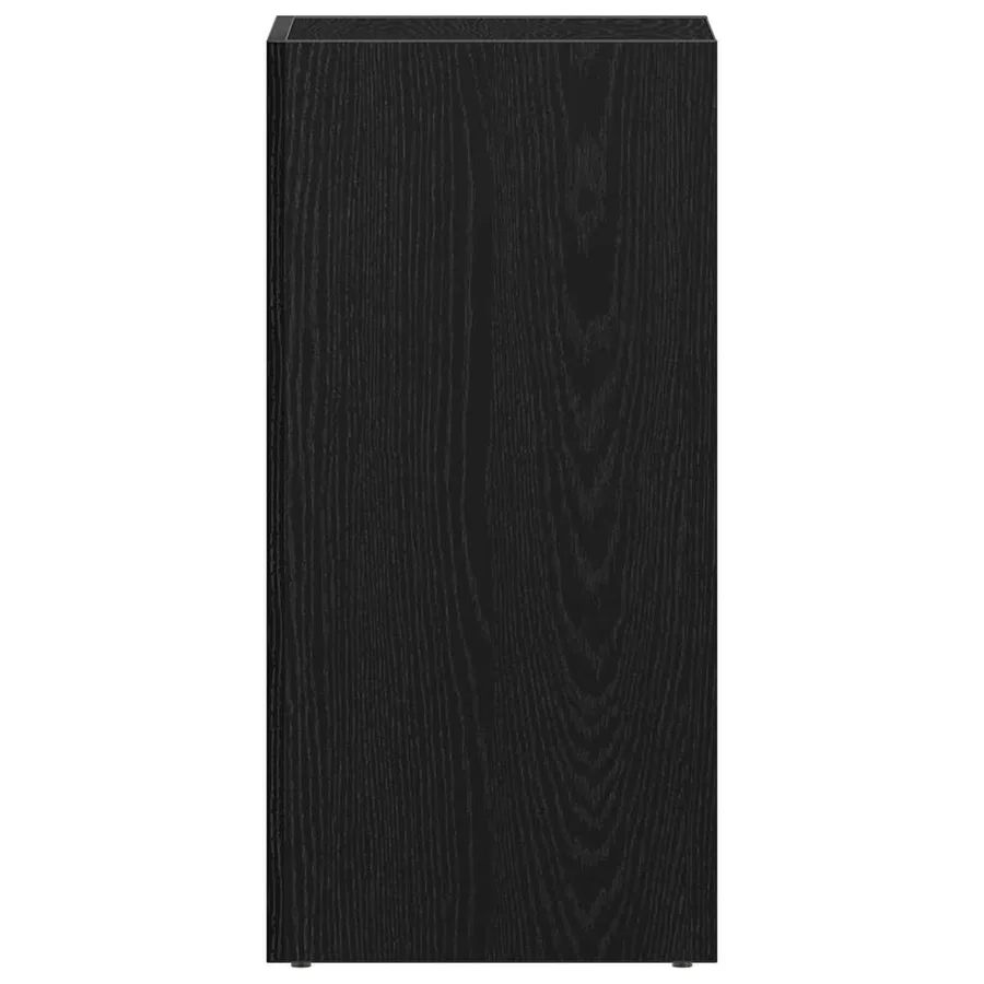 Boîtes de rangement LP chêne noir 71x34x36 cm bois ingénierie - 6