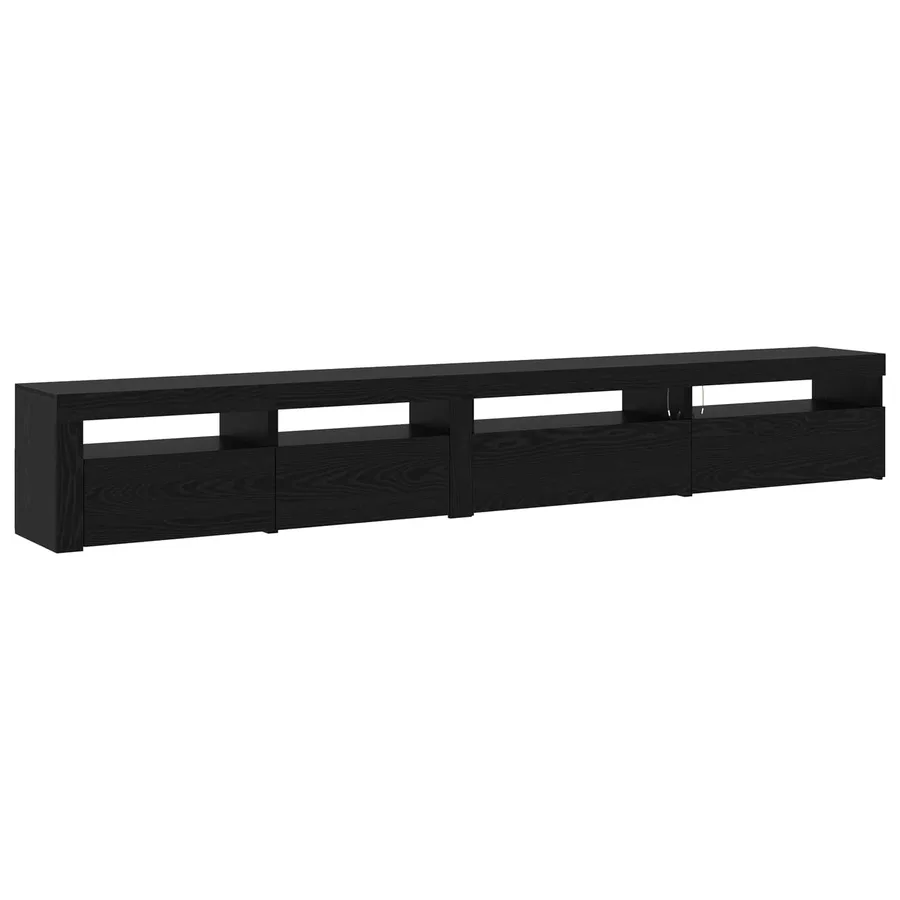 Ensemble meuble TV 3 pcs Chêne noir 270 x 35 x 40 cm - 9
