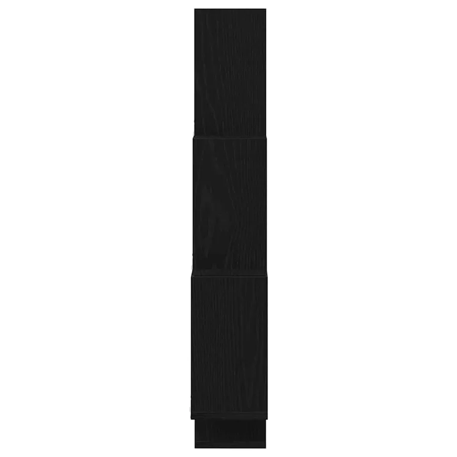 Étagère Murale Chêne noir 78 x 15 x 93 cm Bois d'ingénierie - 7