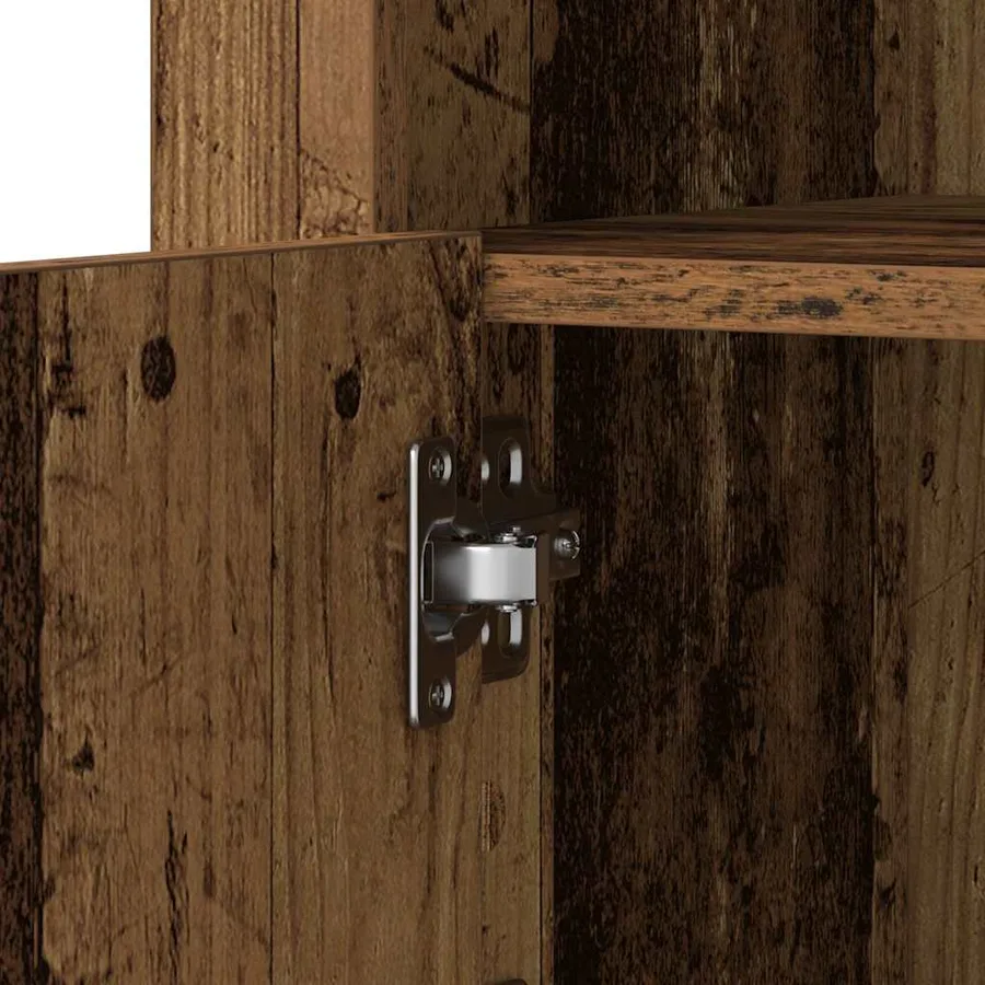 Buffet LED Bois ancien 41 x 37 x 67 cm Bois d'ingénierie - 11