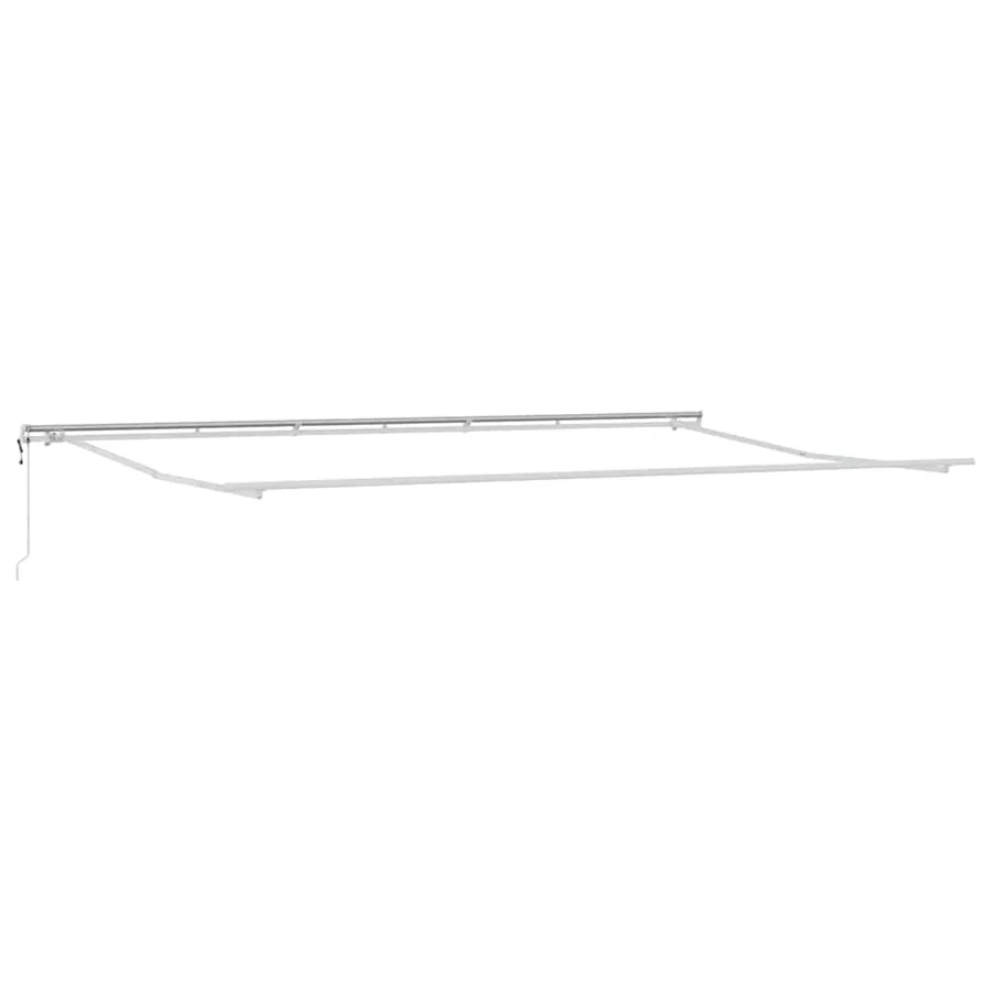 Auvent rétractable Multicolore 600 × 350 cm Tissu et Aluminium - 4