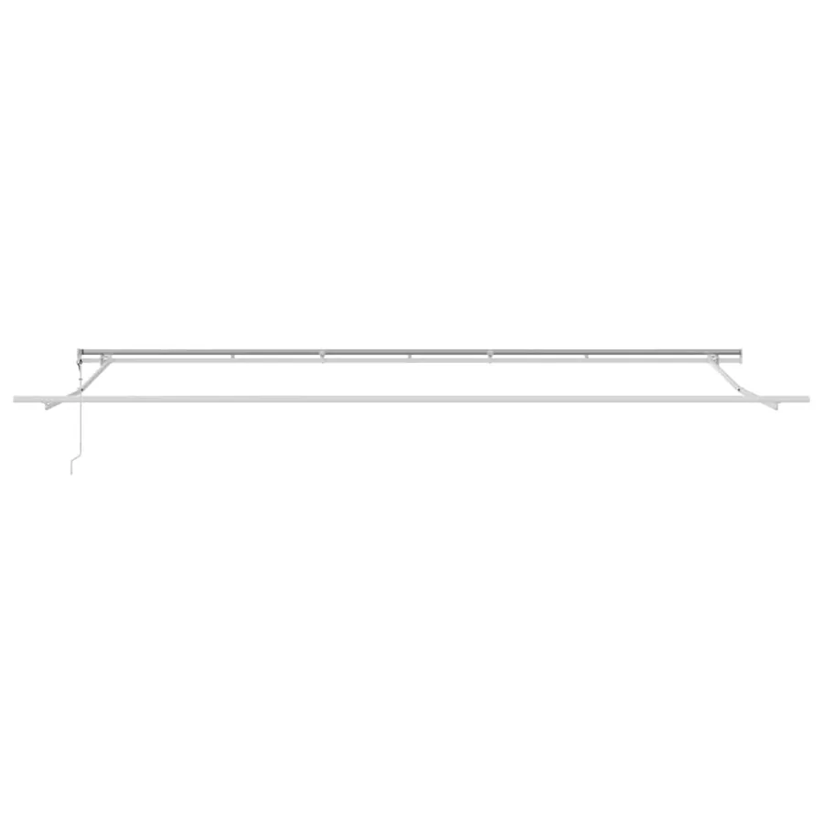 Auvent rétractable Multicolore 600 × 350 cm Tissu et Aluminium - 6