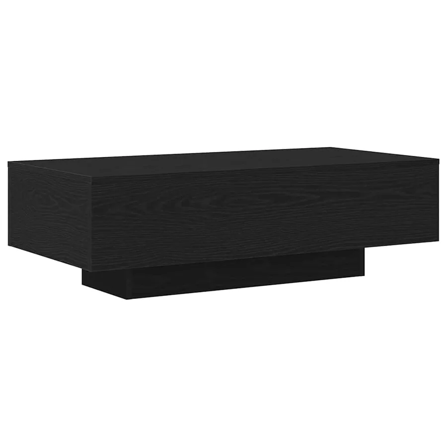 Table basse Chêne noir 100 x 49,5 x 31 cm Bois d'ingénierie - 2