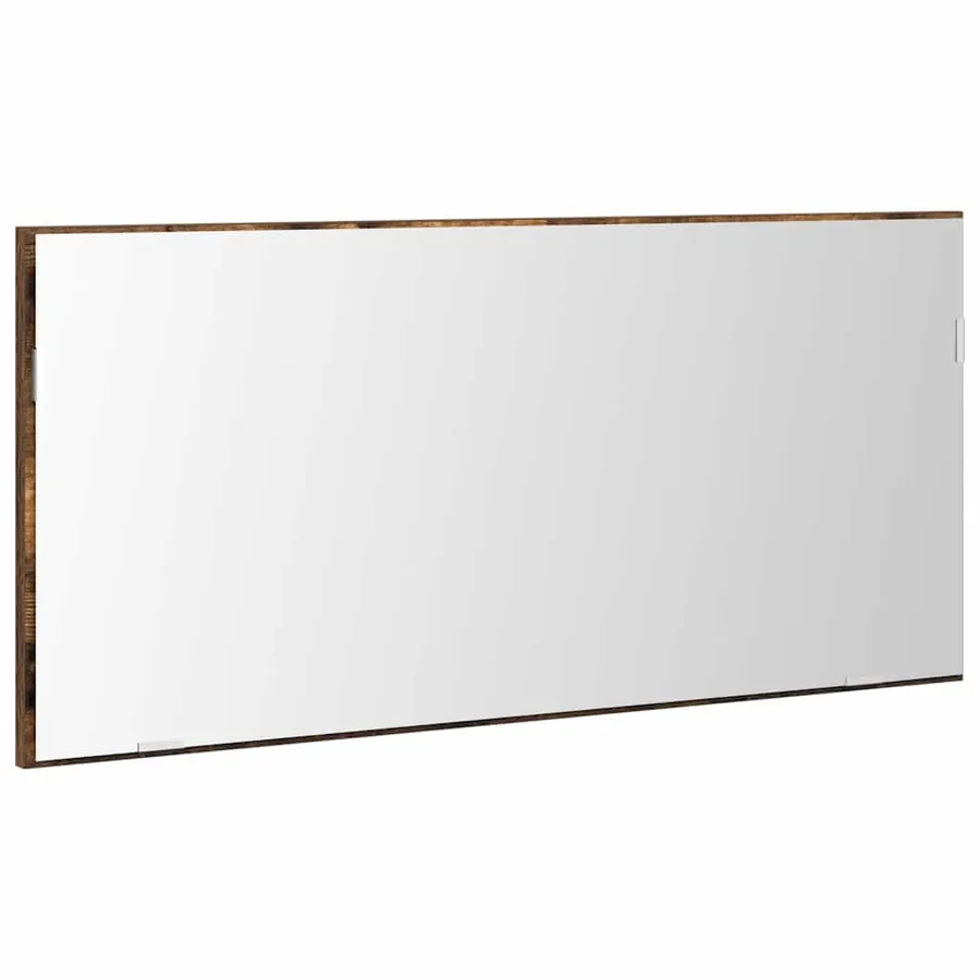 Miroir Montage mural Marron 80 x 37 cm Verre et Bois Ingénierie - 2
