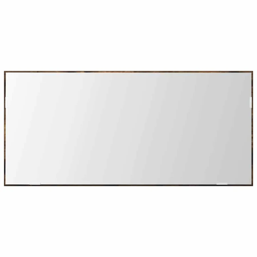 Miroir Montage mural Marron 80 x 37 cm Verre et Bois Ingénierie - 5
