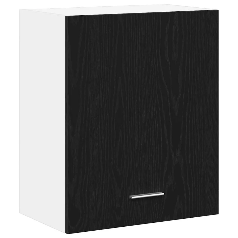 Armoire suspendue Chêne noir 50 x 31 x 60 cm Bois d'ingénierie - 2