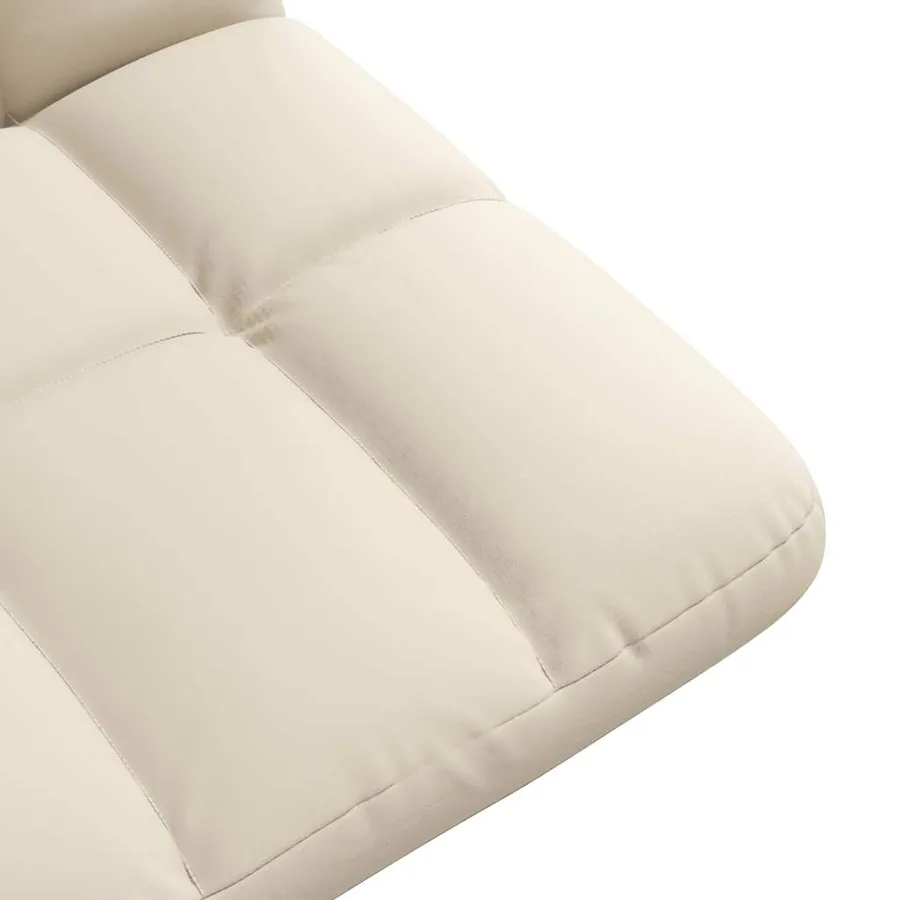Chaise de sol pliante en lin 71 x 51 x 62 cm - 8