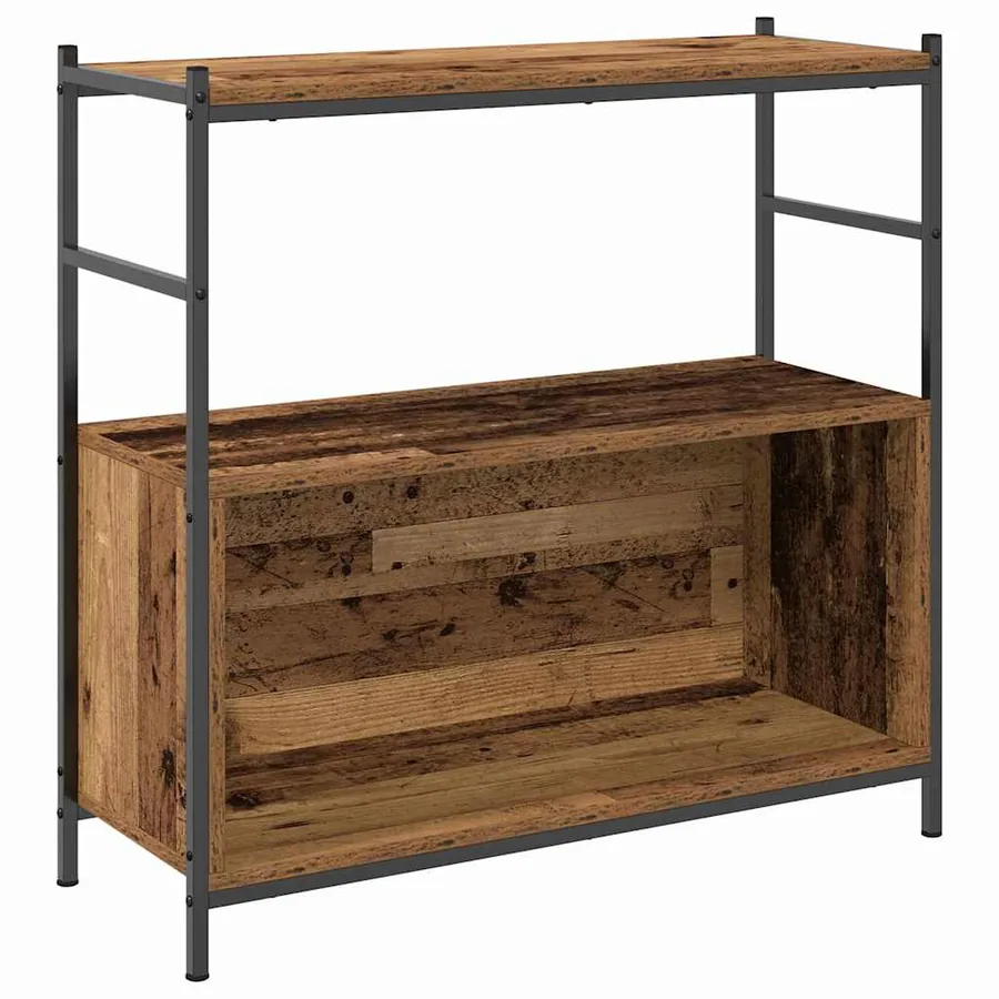 Étagère Chêne fumé 80 x 30 x 78,5 cm Bois d'ingénierie - 2