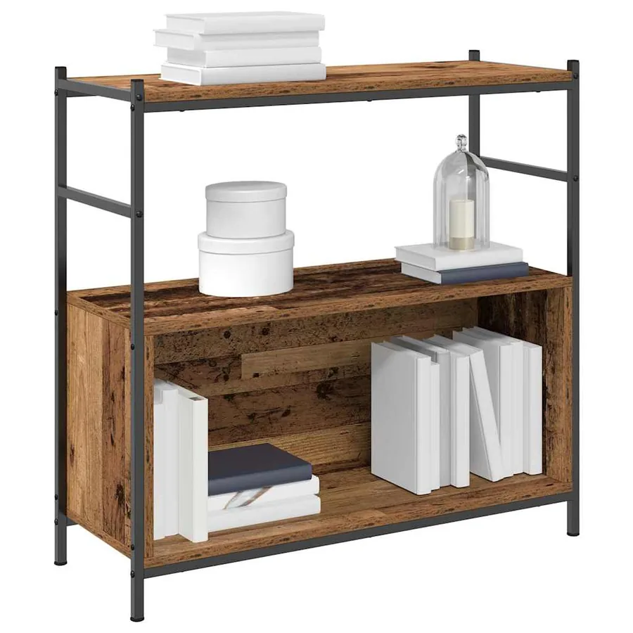 Étagère Chêne fumé 80 x 30 x 78,5 cm Bois d'ingénierie - 3