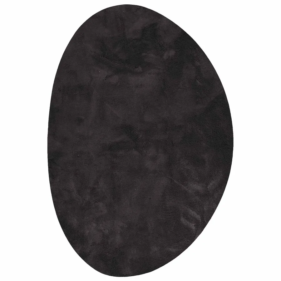 Tapis de surface HUARTE Noir 140 x 200 cm Polyester - 2