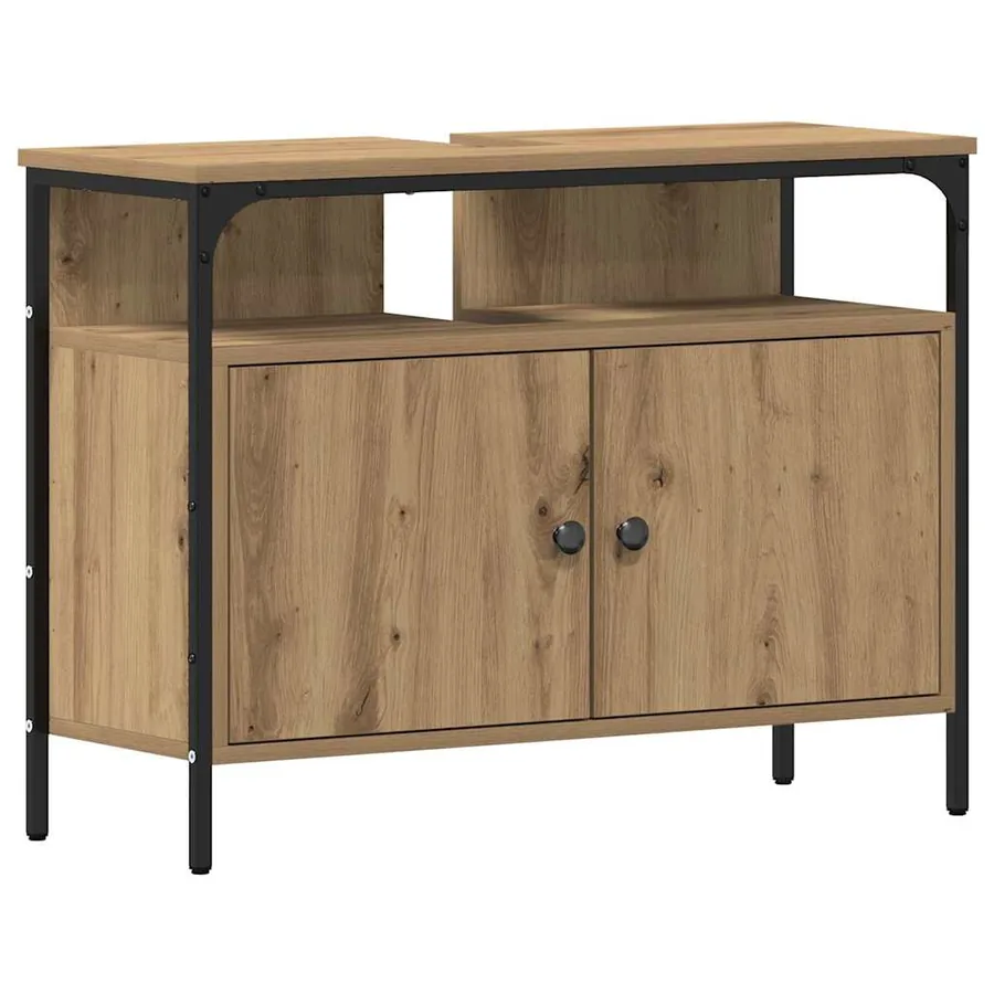 Ensemble de mobilier de salle de bain 3 pc Marron - 7