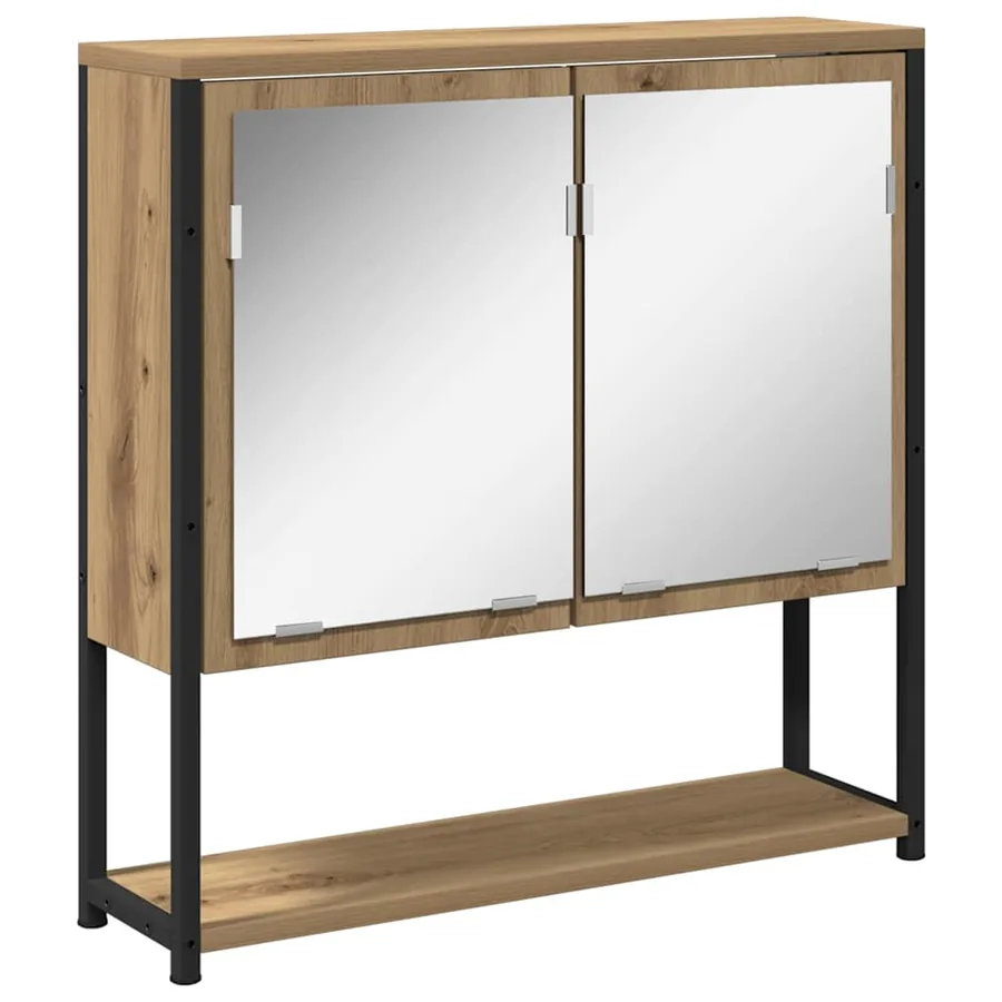 Ensemble de mobilier de salle de bain 2 pc Marron - 5