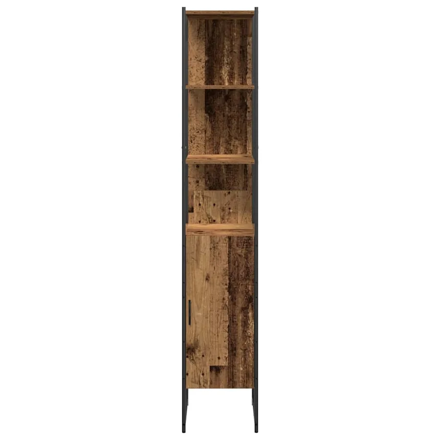Ensemble de mobilier de salle de bain avec étagère 3 pcs Marron - 7