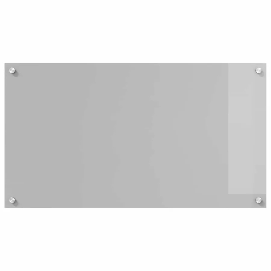 Crédence de cuisine Gris clair 90 x 50 cm verre trempé - 2