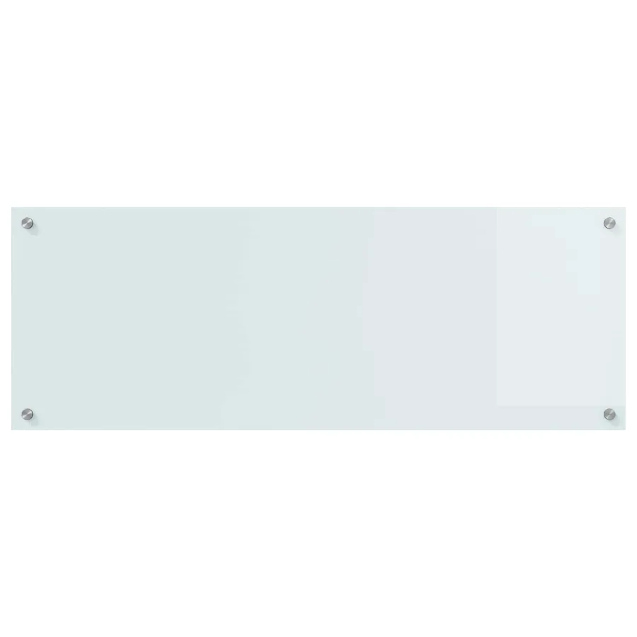 Crédence de cuisine Blanc 110 x 40 cm verre trempé - 2