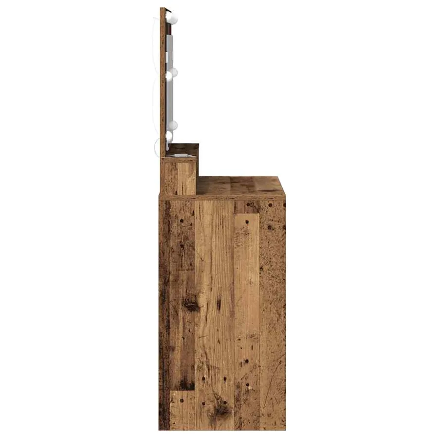 Table de Toilette avec étagère Bois ancien 75,5 x 41 x 135 cm - 5