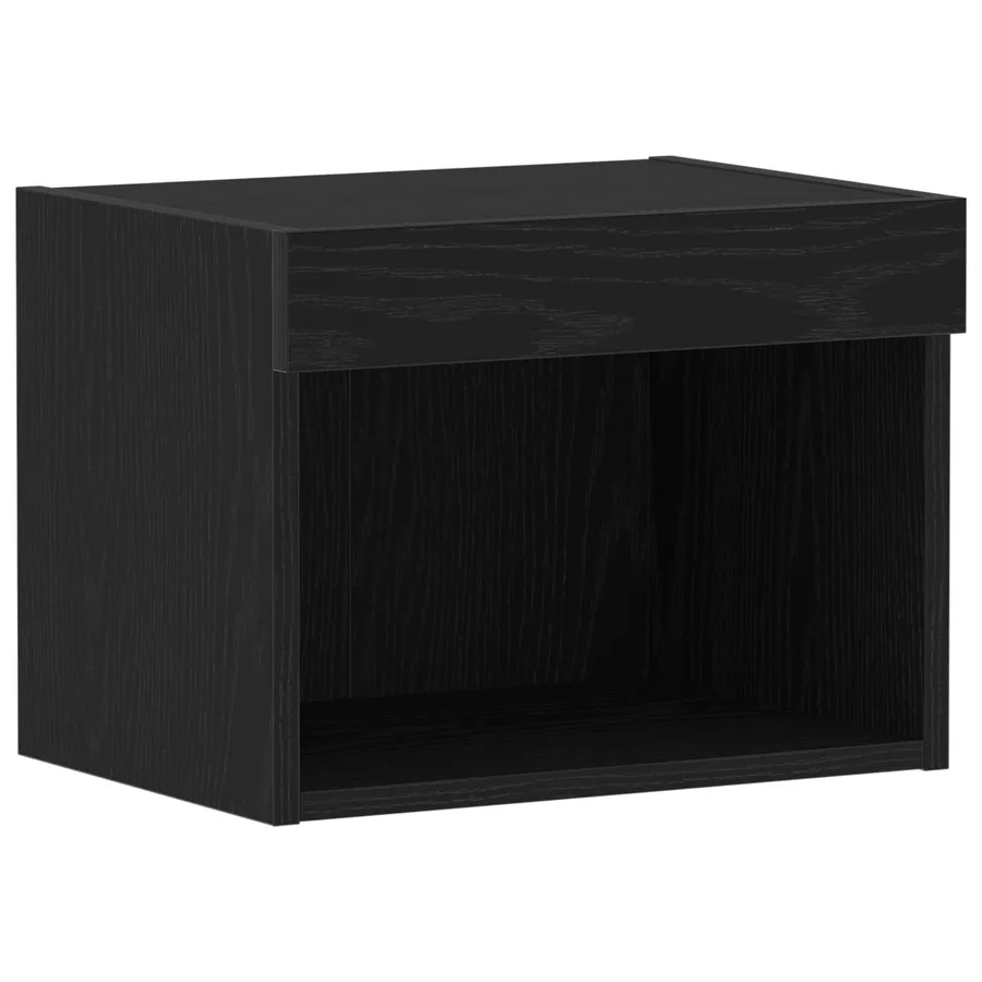 Ensemble meuble TV Chêne noir 40 x 30 x 30 cm Bois d'ingénierie - 2