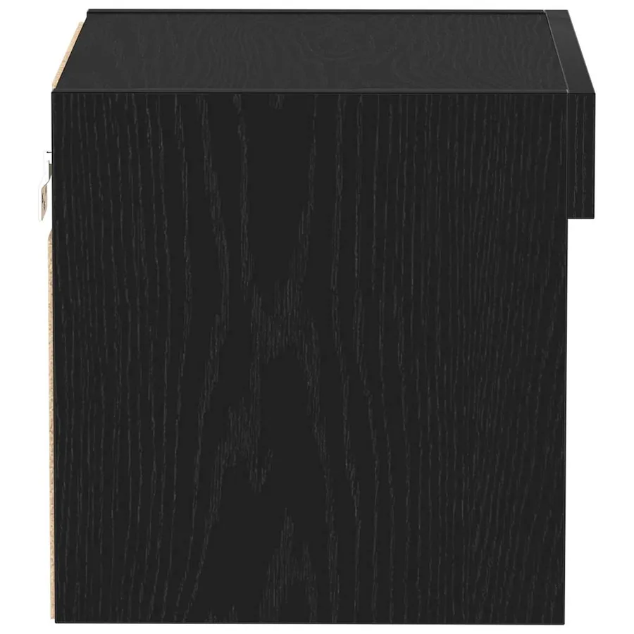 Ensemble meuble TV Chêne noir 40 x 30 x 30 cm Bois d'ingénierie - 7