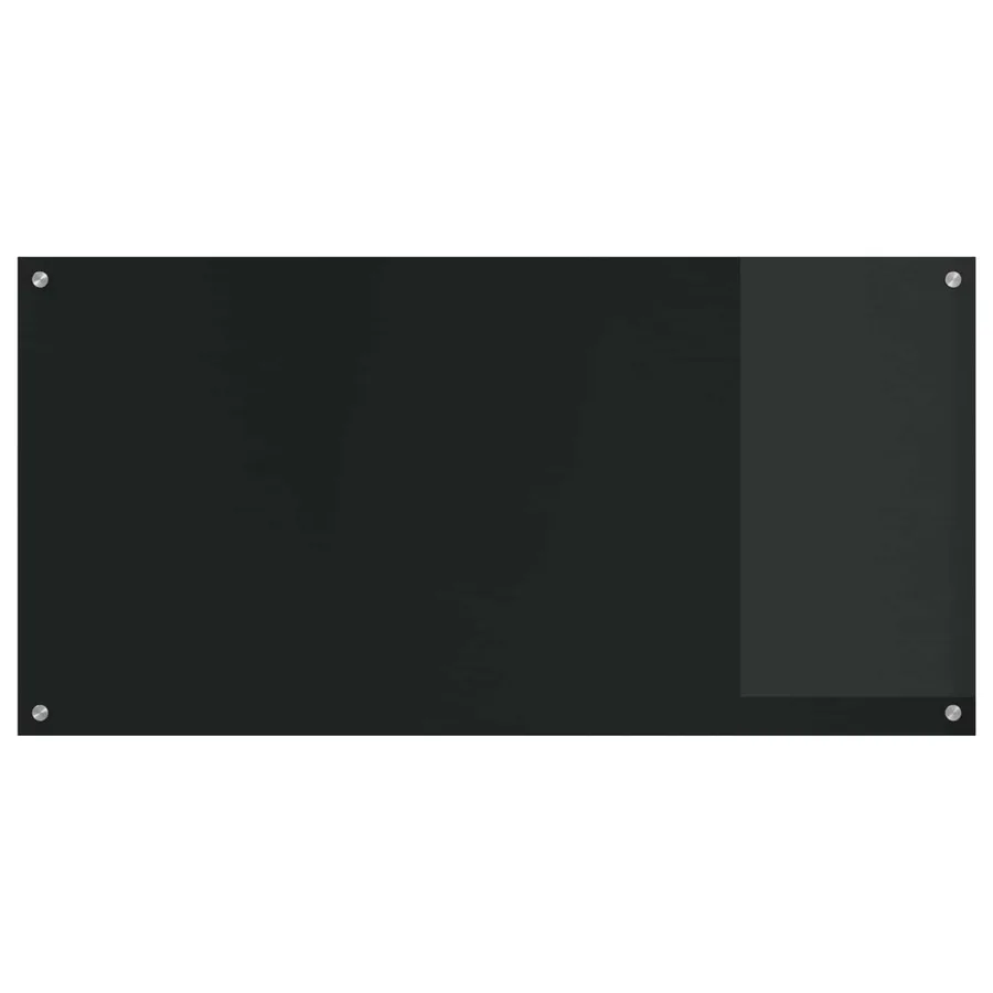 Crédence de cuisine Noir 120 x 60 cm verre trempé - 2