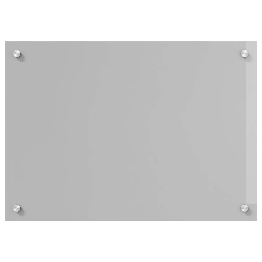 Crédence de cuisine Gris clair 70 x 50 cm verre trempé - 2