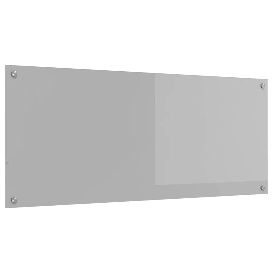 Crédence de cuisine Gris clair 120 x 50 cm verre trempé