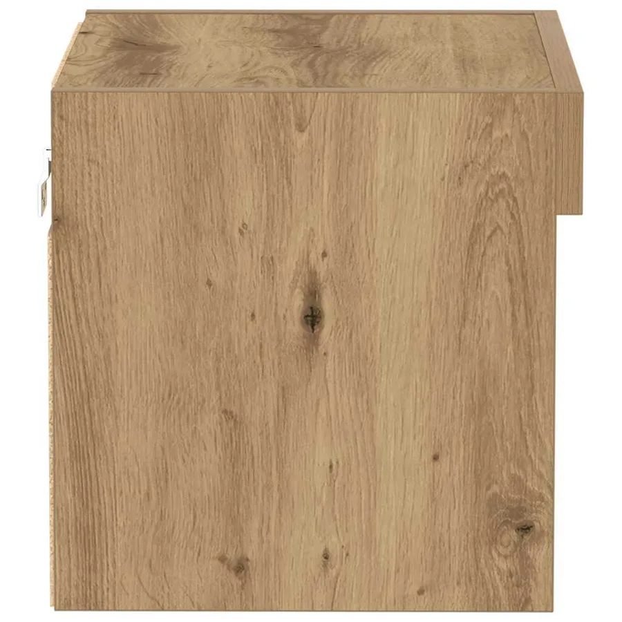 Ensemble meuble TV 40 x 30 x 30 cm Chêne artisanal - 7